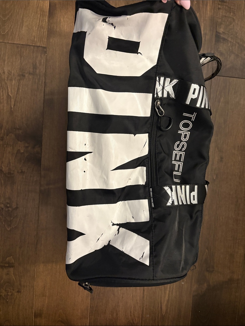 Black & White Logo Weekender Duffel